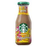 Starbucks Frappuccino Toffee Flavour & Honey (250ml) features a “Sip on Sunshine” limited edition label with playful, colorful graphics for a fun and delicious treat.